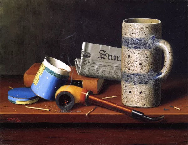Still Life with Blue Tobacco Box