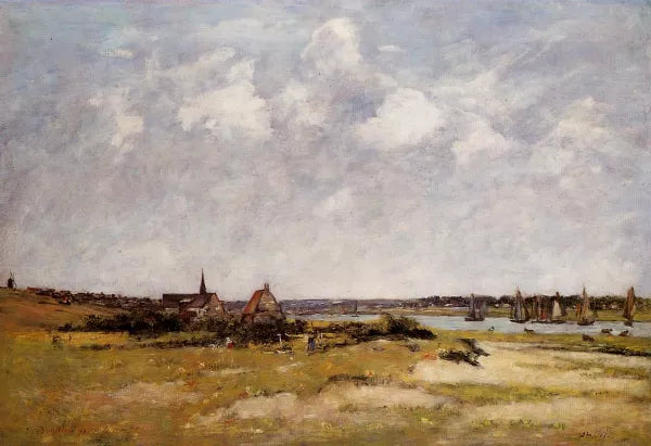 Etaples, La Canache. High Tide