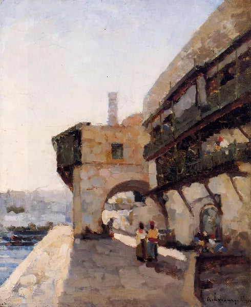 The Quay de l'Amiraute in Algiers
