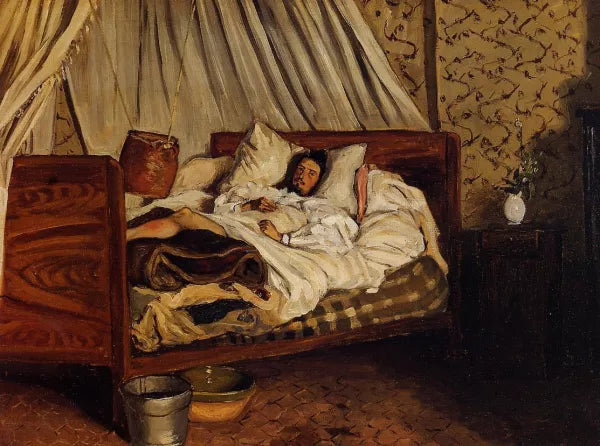 The Improvised Field Hospital also known as Monet after His Accident at the Inn of Chailly