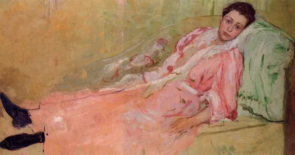 Lydia Reclining on a Divan