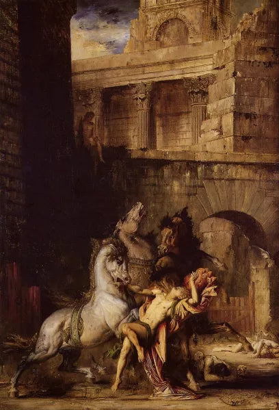 Diomedes Devoured by His Horses