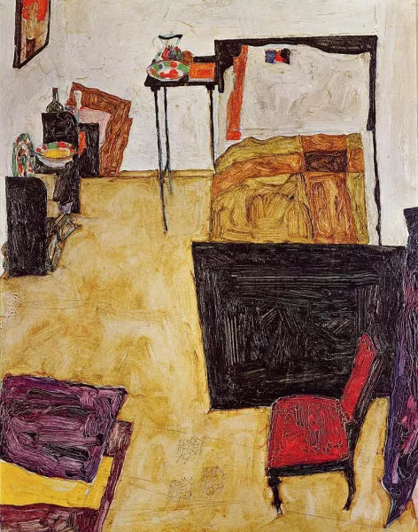 Schiele's Room in Neulengbach