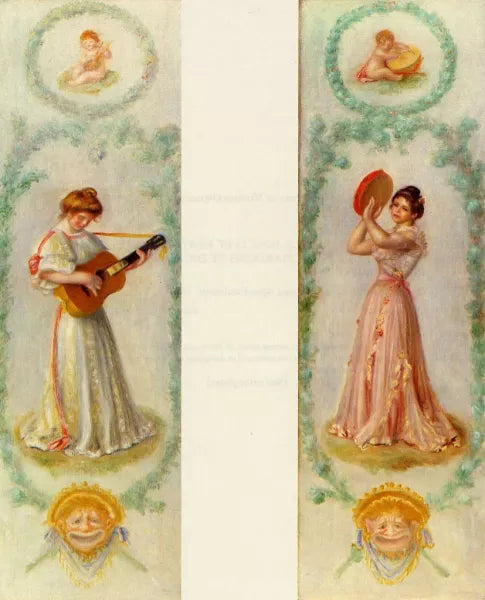 La Musique Two Paintings