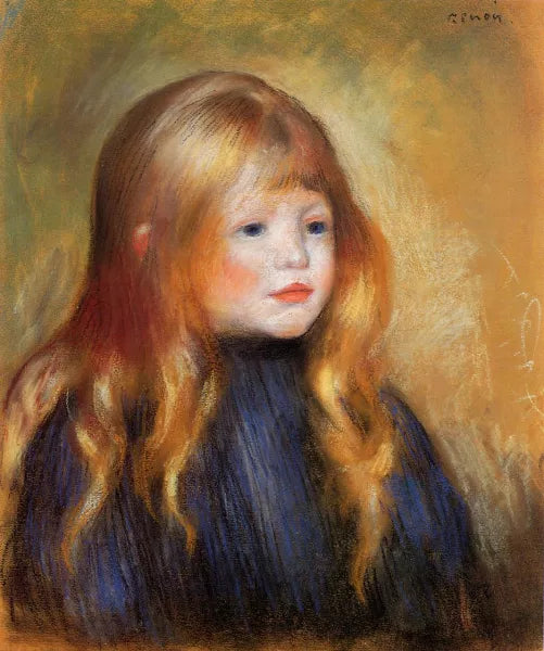 Head of a Child also known as Edmond Renoir