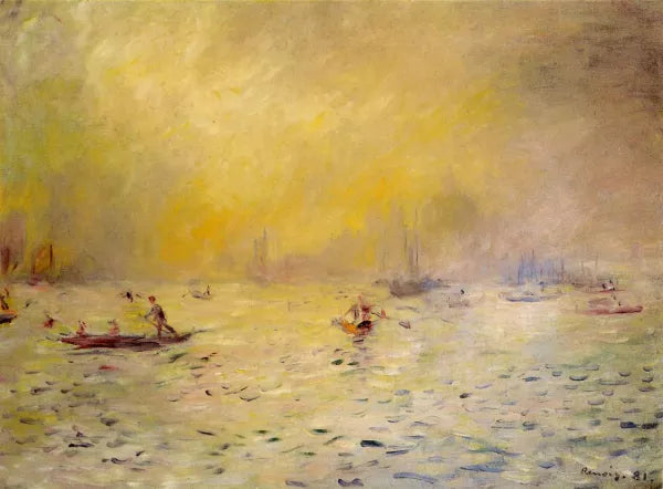 View of Venice, Fog