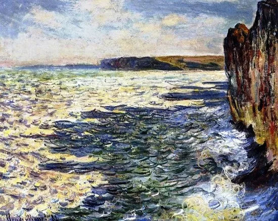 Waves and Rocks at Pourville