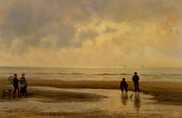 Figures on the Beach