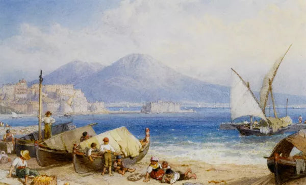 View of the Bay of Naples