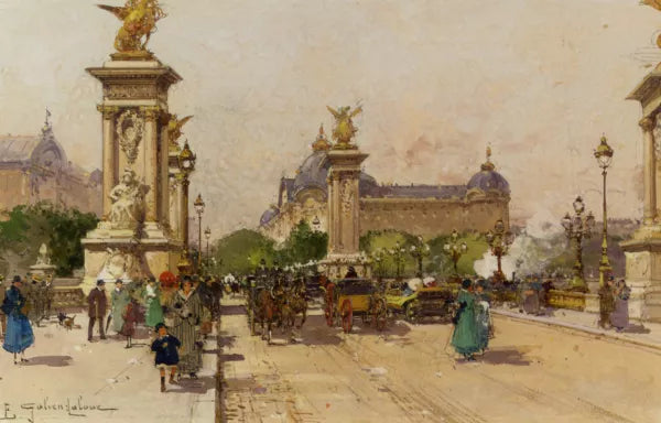 Le Pony Alexandre III et le Grand Palais