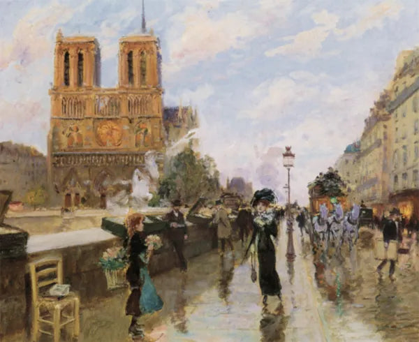 Les Quais pres de Notre Dame