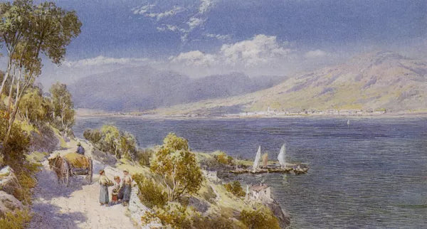 Lake Como with Bellagio in the Distance