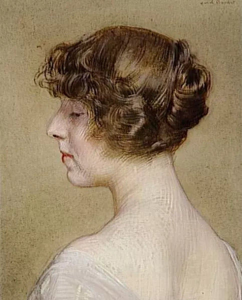 Portrait de Madame Fabre nee Yvonne Warrain