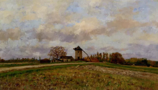 Paysage Au Moulin