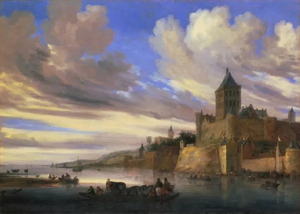 River View of Nijmegen with the Valkhof
