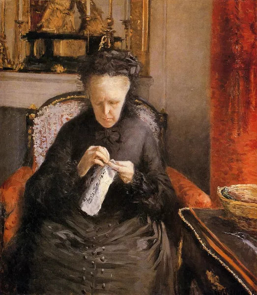 Portait of Madame Martial Caillebote (the artist's mother)