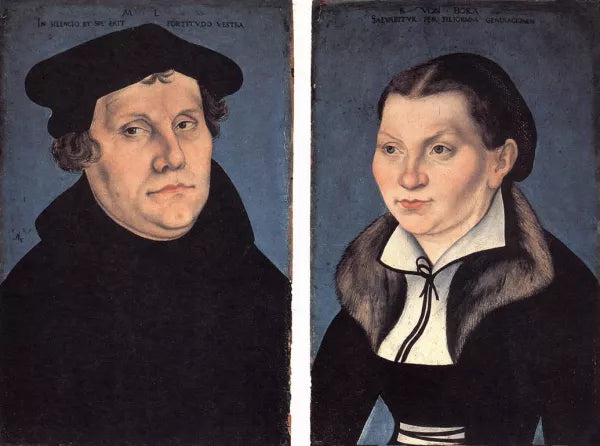 Diptych with the Portraits of Luther and His Wife