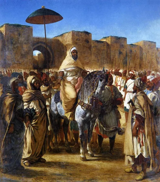 The Sultan of Morocco and His Entourage