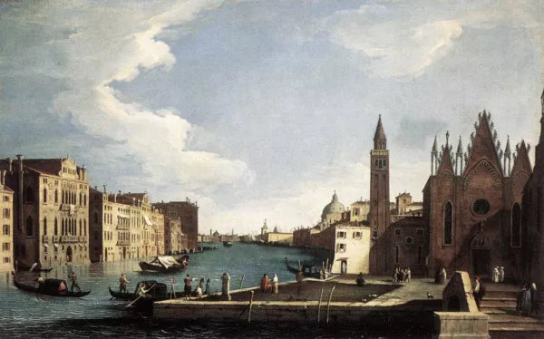 The Grand Canal with the Church of La Carita