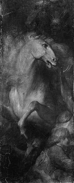 Benjamin West Fragment from a Portrait
