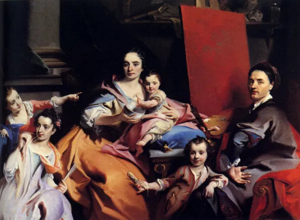 Self-Portrait With The Family