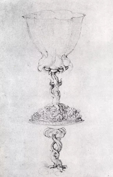 Design For a Goblet, With A Variant Of The Base