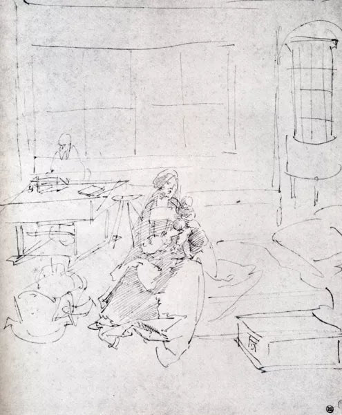 The Holy Family in a Room