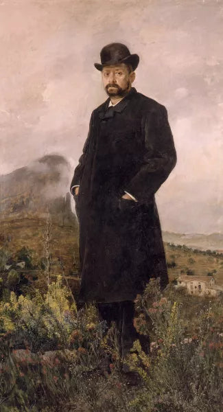 El invierno Retrato de D. Manuel Comas