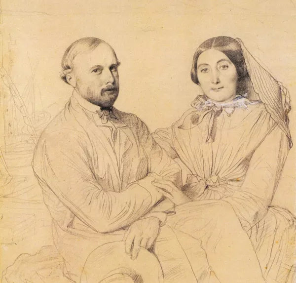 Edmond Ramel and His Wife, Born Irma Donbernard