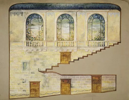 Design for Hershey Theatre, Hershey, Pennsylvania, Interior Wall