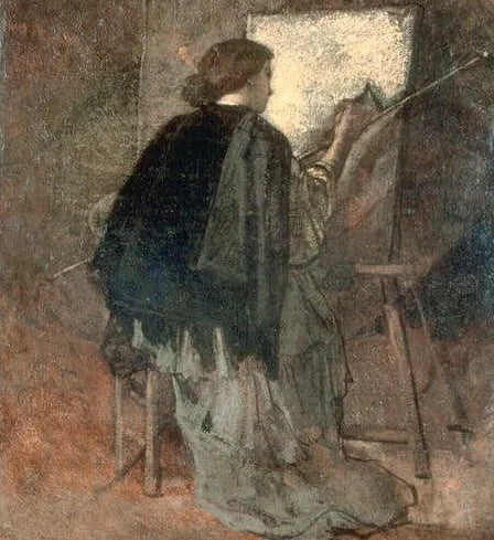 Eleve Americaine Peignant