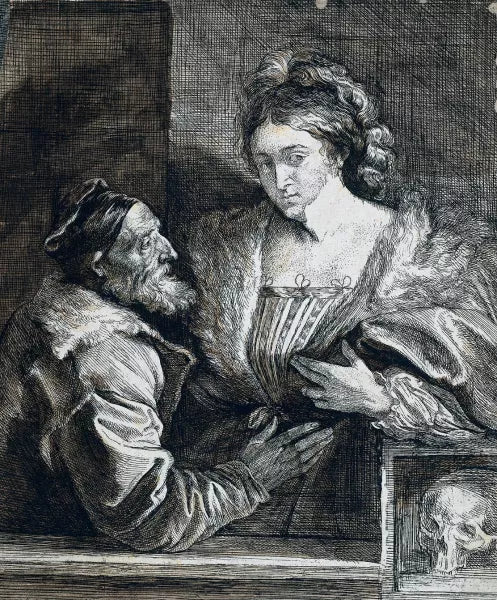 Titian's Self Portrait with a Young Woman