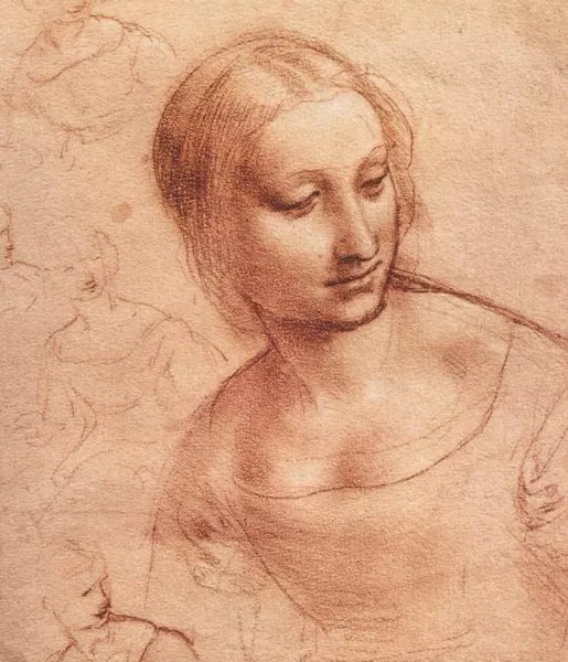 Study for Madonna with the Yarnwinder