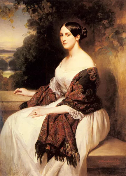 Portrait of Madame Ackerman, the Wife of the Chief Finance Minister of King Louis Philippe