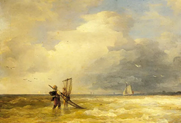 Fishing Along the Shore