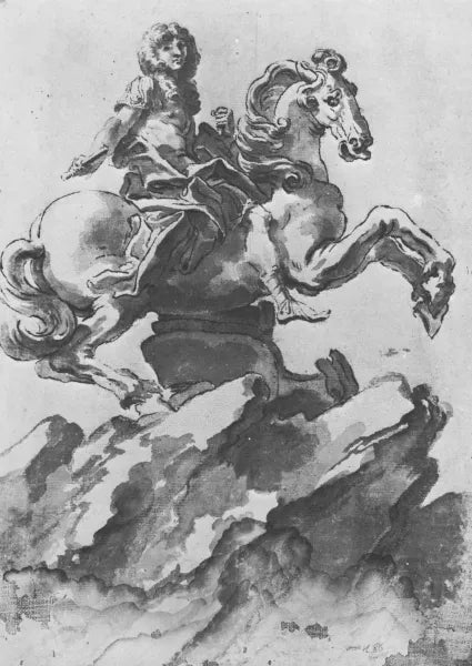 Design for the Equestrian Monument of Louis XIV