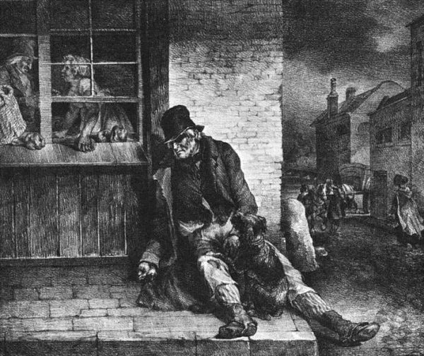 English Scenes - Man on the Street