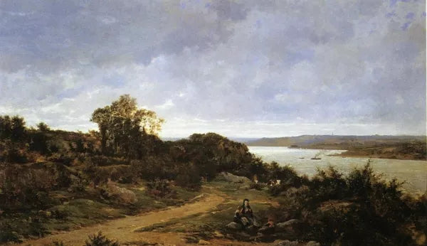 View from Plougastel, Brittany