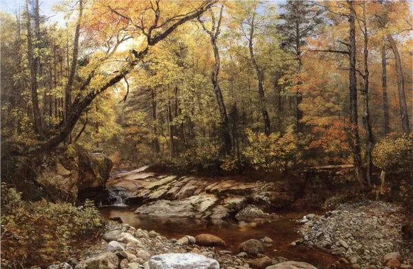 Brook in Autumn, Keene Valley, Adirondacks
