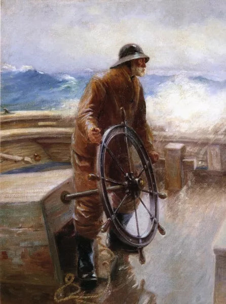 Fisherman at the Wheel