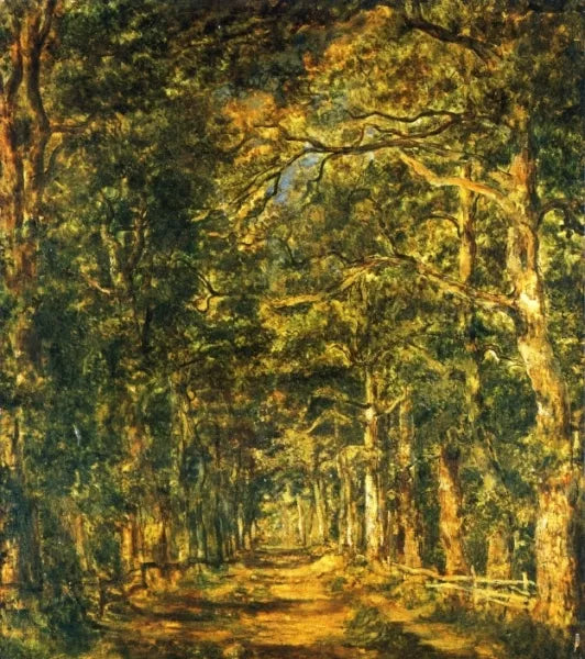 Path Among the Trees at Souliers
