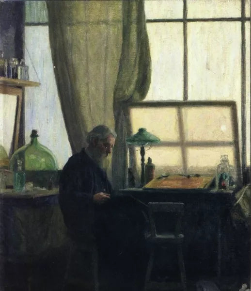 The Etcher also known as Man at Desk