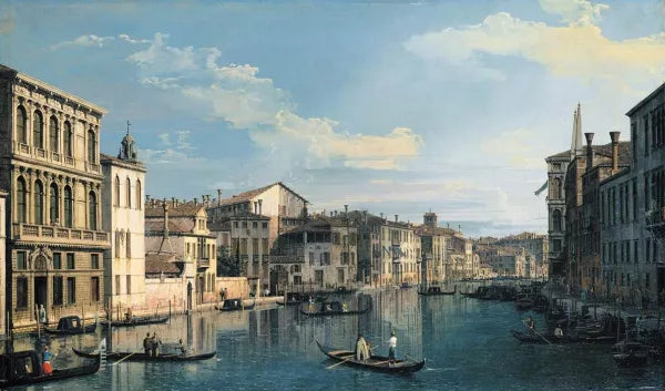 Venice: The Grand Canal from Palazzo Flangini to the Church of San Marcuola