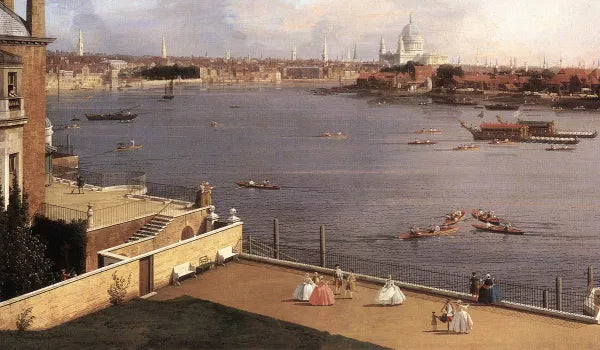 London: The Thames and the City of London from Richmond House II