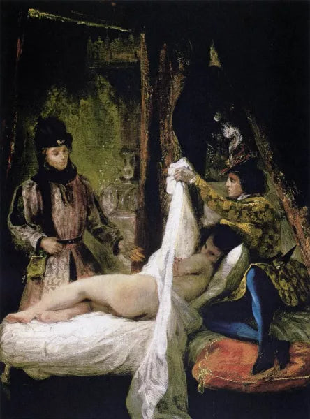 Louis d'Orleans Showing his Mistress