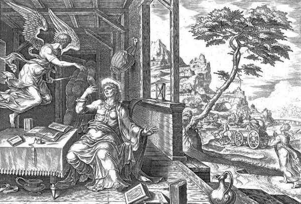 The Angel Appears to St Philip