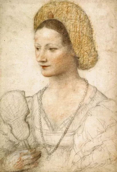 Portrait of a Young Woman with Fan