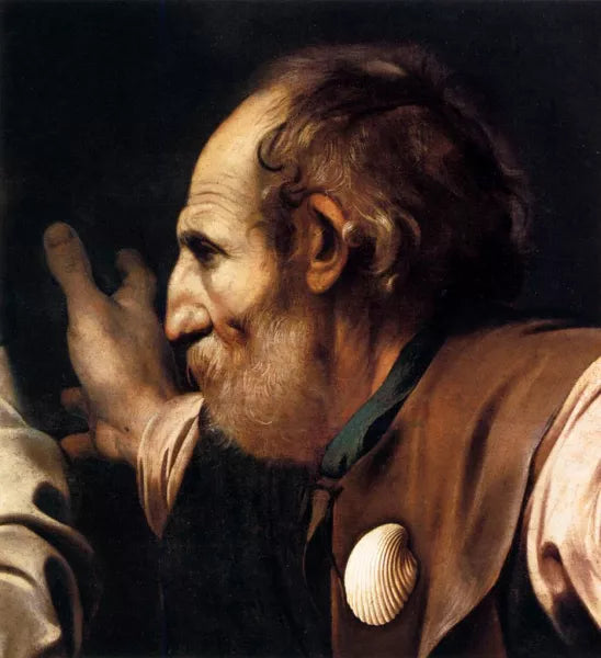 Supper at Emmaus Detail