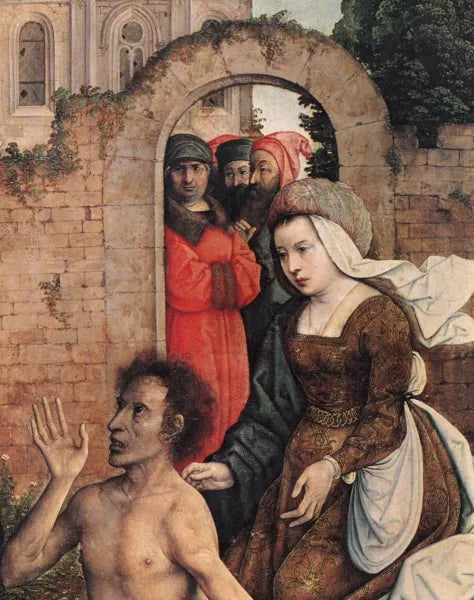 The Raising of Lazarus Detail