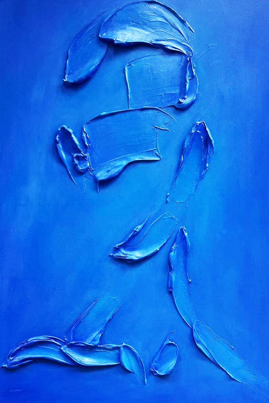 Blue Figure Study